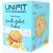 1 - UNIFIT Whey Protein Cookies,  6 Cookie(s)/Pack  Vanilla Walnut 