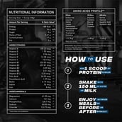 7 - Big Muscles Essential Whey Protein,  2.2 lb  Dutch Chocolate 