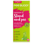 1 - PeeBuddy Disposable Portable Female Urination Device,  10 Piece(s)/Pack  for Women 