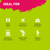 6 - PeeBuddy Disposable Portable Female Urination Device,  10 Piece(s)/Pack  for Women 