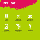 6 - PeeBuddy Disposable Portable Female Urination Device,  20 Piece(s)/Pack  for Women 