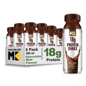 MuscleBlaze 18g Protein Shake,  6 Piece(s)/Pack  Chocolate Mint 