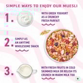 6 - Bagrrys Crunchy Muesli Fruit & Nut with Cranberries,  750 g  Unflavoured 