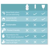 9 - Sirona Pad Free Periods Menstrual Cup,  1 Piece(s)/Pack  for Women (Small) 