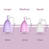6 - Sirona Pad Free Periods Menstrual Cup,  1 Piece(s)/Pack  for Women (Large) 