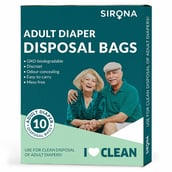 1 - Sirona Diaper Disposal Bags,  10 Piece(s)/Pack  for Men and Women (Adult) 