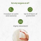 5 - Sirona 100% Organic Cotton Tampons,  18 Piece(s)/Pack  for Heavy Flow 