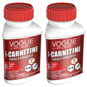 1 - Vogue Wellness L-Carnitine, 60 tablet(s) Unflavoured (Pack of 2)