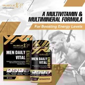 4 - MuscleXP Men Daily Vital Energy,  60 tablet(s)  Unflavoured Pack of 2 