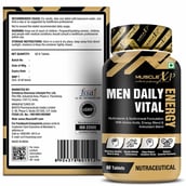 9 - MuscleXP Men Daily Vital Energy, 60 tablet(s) Unflavoured Pack of 3