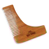 2 - Man Arden L Shaped Beard Comb with Faux Leather Pouch,  1 Piece(s)/Pack  for All Types of Beard 