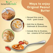 5 - NourishVitals Original Peanut Butter, 0.750 kg Creamy with Omega 3