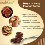 5 - NourishVitals Original Peanut Butter, 0.750 kg Creamy Dark Chocolate