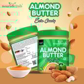 3 - NourishVitals Almond Butter,  Extra Crunchy  0.200 kg 