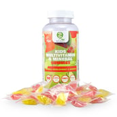 4 - Qaadu Kids Multivitamin & Minerals,  60 gummies  Strawberry & Lemon 