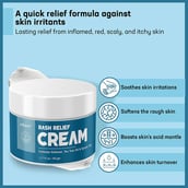 2 - Azani Active Care Rash Relief Cream,  Colloidal Oatmeal Tea Tree Oil& Epsom Salt Pack of 3  50 g 