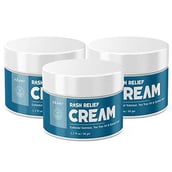 1 - Azani Active Care Rash Relief Cream,  Colloidal Oatmeal Tea Tree Oil& Epsom Salt Pack of 3  50 g 