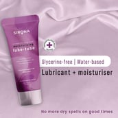 3 - Sirona Glycerine Free Natural Lubricant Gel,  50 ml  for Men and Women 