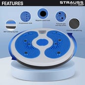 2 - Strauss Tummy Twister,  Blue and White  100 kg 