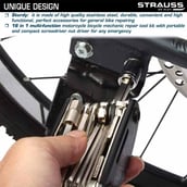 5 - Strauss Bicyle Repair Toolkit,  Black 