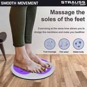 7 - Strauss Tummy Twister,  White and Purple  100 kg 