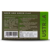 7 - Ustraa Neem & Green Clay Soap (Pack of 8), 100 g for Men