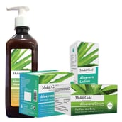 1 - Axiom Aloevera Cream+Aloevera Lotion+Aloevera Blue gel+Aloevera Showergel Combo,  4 Piece(s)/Pack  for All Types of Skin 