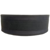 KOBO Foam Padded Weight Lifting Belt (WTB-04),  Black  Medium 