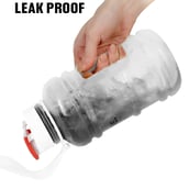 2 - GHC Gallon Water Bottle Smooth Touch,  White  1000 ml 