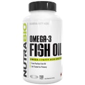 1 - NutraBio Omega-3 Fish Oil,  150 softgels 
