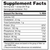 2 - NutraBio Whey Protein Isolate,  5 lb  Alpine Vanilla 