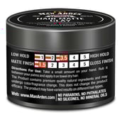 2 - Man Arden Hair Matte Clay,  50 g  for All Types of Hair 