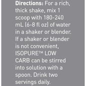 10 - Isopure Zero Carb Protein Powder,  7.5 lb  Cookies & Cream 