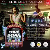 3 - Elite Labs USA True BCAA,  0.42 lb  30 Servings  Sour Keys 