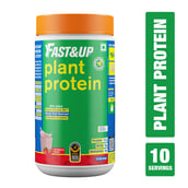 1 - Fast & Up Plant Protein,  0.97 lb  Strawberry Splash 