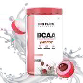Big Flex Essential BCAA Energy,  1.1 lb  62 Servings  Lychee 