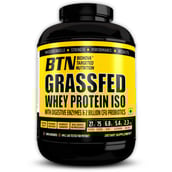 1 - BTN Sports Grassfed Whey Protein Isolate,  5.07 lb  Unflavored 