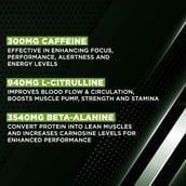 3 - Dr. Morepen Muscle Food Pre Workout 300, 0.55 lb Pineapple Play