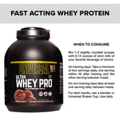4 - Universal Nutrition Ultra Whey Pro, 5 lb Chocolate Ice Cream