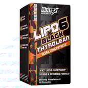 1 - Nutrex Lipo 6 Black Thyrolean,  60 capsules  Unflavoured 