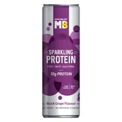 1 - MuscleBlaze Sparkling Protein Water (10g Protein),  12 Piece(s)/Pack  Black Grape 