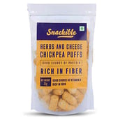 1 - Snackible Herbs & Cheese Chickpea Puffs,  Unflavoured  35 g 