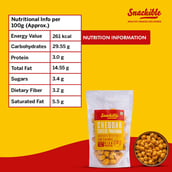 3 - Snackible Cheddar Cheese Makhana, Unflavoured 30 g