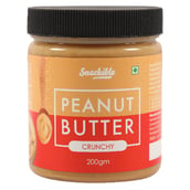 1 - Snackible Peanut Butter, 200 g Crunchy