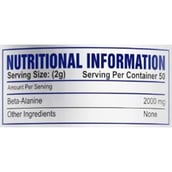3 - Muscle Science Beta Alanine,  0.22 lb  Unflavoured 