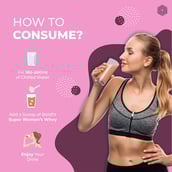 6 - Boldfit Super Women's Whey Protein Powder,  0.44 lb  Chocolate 