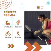 2 - Boldfit Wrist Sleeves/Support,  Blue  Medium 