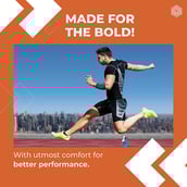 7 - Boldfit Wrist Sleeves/Support,  Blue  Medium 