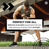 7 - Boldfit Heavy Resistance Band,  Yellow Red Black (Pack Of 3)  Medium 