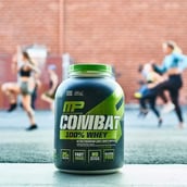 8 - MusclePharm Combat Powder, 4 lb Cookies & Cream